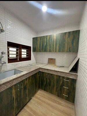 Kitchen in 1.5 BHK Builder Floor at Khanpur – for Sale