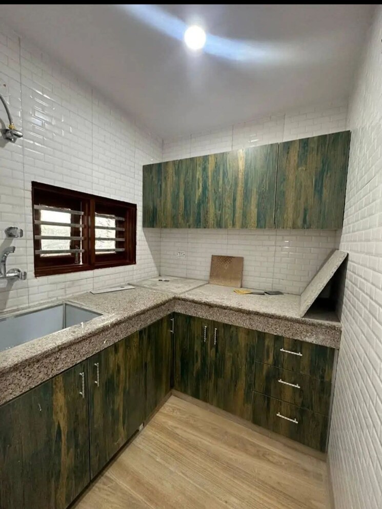 Kitchen, khanpur 1.5 Bedroom 450 Sq.Ft. Builder Floor In Khanpur Delhi 9030232