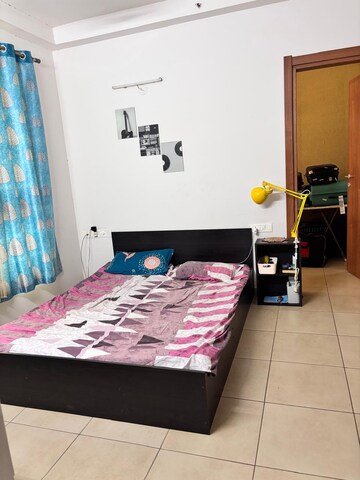 Bedroom in 2 BHK Apartment at Bhartiya Nikoo Homes, Thanisandra Main Road – for Rent