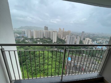 Balcony in 2 BHK Apartment at Kalpataru Paramount, Kapur Bawdi – for Rent