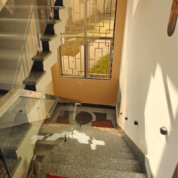 Staircase in 3.5 BHK Independent House at Iit Roorkee – for Sale