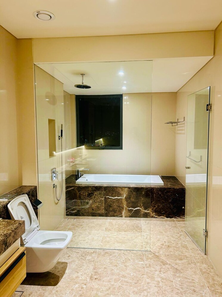 Living Room, embassy-lake-terrace 3 Bedroom 4229 Sq.Ft. Apartment In Hebbal Bangalore 9030284