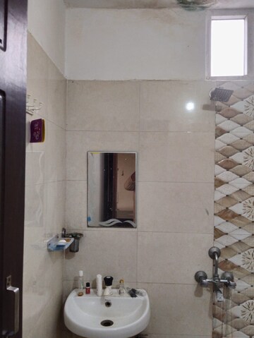 Bathroom in 3 BHK Apartment at Gomti Nagar – for Rent