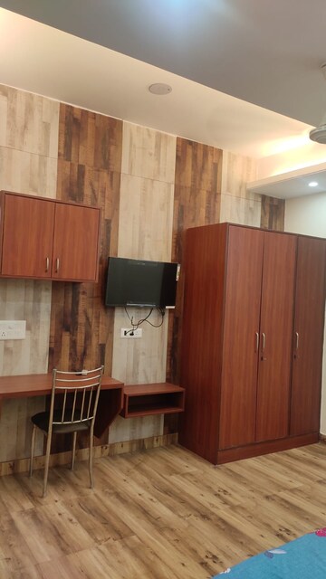 Kitchen in 1 BHK Builder Floor at Sushant Vyapaar Kendra, Sector 43 – for Rent