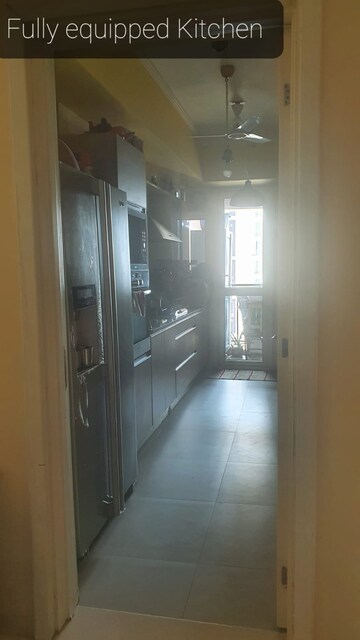 Kitchen in 4 BHK Apartment at DLF Park Place, Sector 54 – for Rent