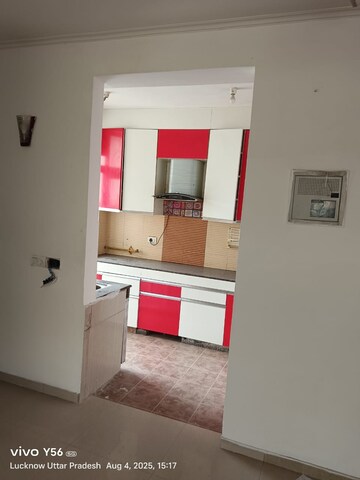 Kitchen in 3 BHK Apartment at Omaxe Residency, Gomti Nagar – for Rent