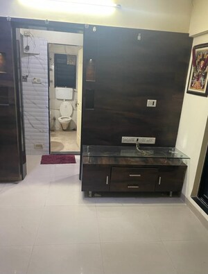 Living Room in 1 BHK Apartment at Runwal Pearl, Manpada – for Sale