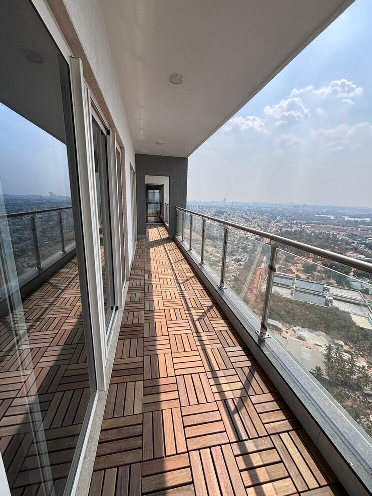 Balcony, snn-clermont 4 Bedroom 4000 Sq.Ft. Penthouse In Hebbal Bangalore 9030437