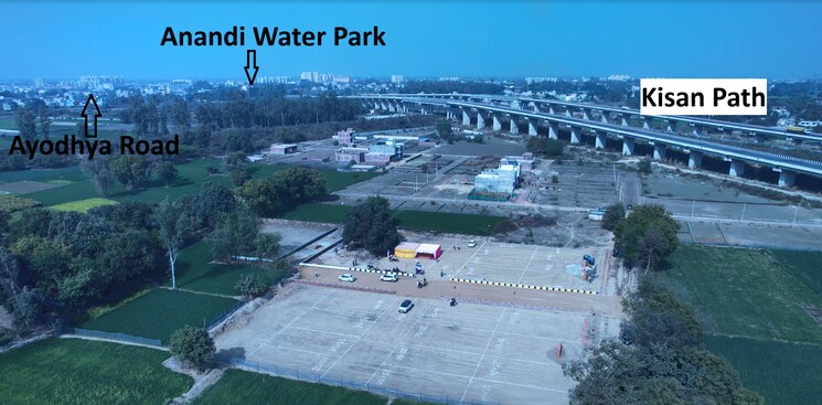 Exterior View, juggaur  1250 Sq.Ft. Plot In Juggaur Lucknow 9030511