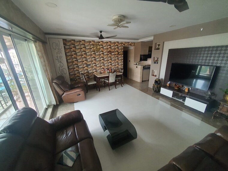 Living Room, apollo-chs 2 Bedroom 800 Sq.Ft. Apartment In Panch Pakhadi Thane 9030539
