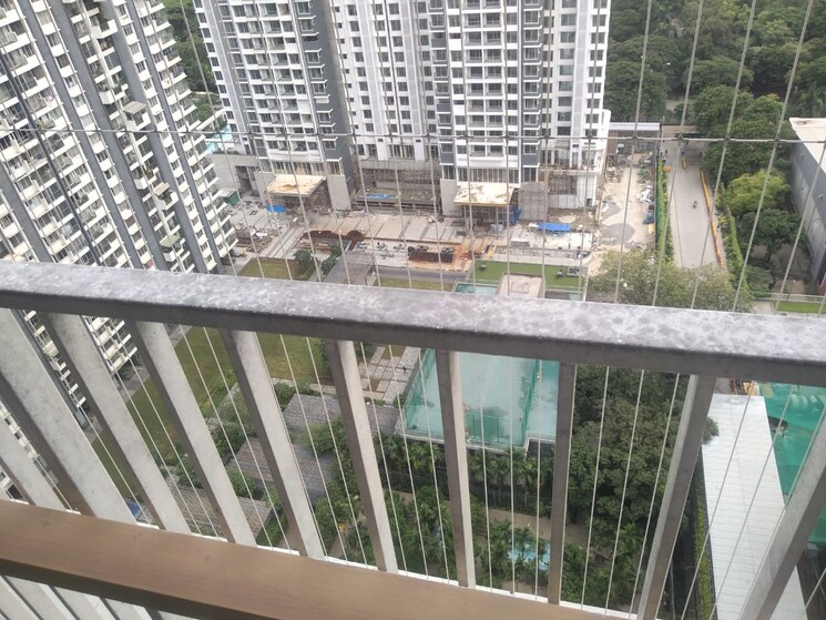Balcony, ashar-axis 2 Bedroom 678 Sq.Ft. Apartment In Majiwada Thane 9030585