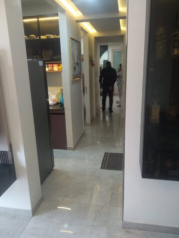 Building Lobby in 2 BHK Apartment at Ashar Axis, Majiwada – for Rent