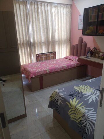 Bedroom in 2 BHK Apartment at Ashar Axis, Majiwada – for Rent