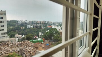 Balcony in 3 BHK Apartment at Jubilee Hills – for Rent