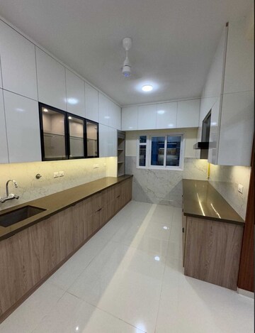 Kitchen in 3.5 BHK Apartment at Century Ethos, Hebbal – for Rent