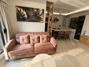 Living Room in 3 BHK Apartment at Saptashree Naikwadi, Gokhale Road – for Sale