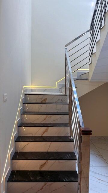 Staircase in 3 BHK Independent House at Maruthoor – for Sale