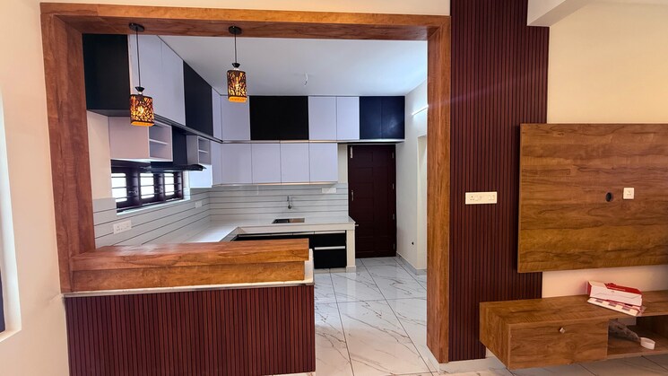 Kitchen, maruthoor 3 Bedroom 1600 Sq.Ft. Independent House In Maruthoor Thiruvananthapuram 9030603