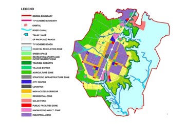  Plot – Map Location View at Dholera - for Sale