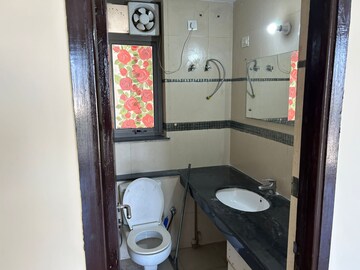 Bathroom in 2 BHK Apartment at Unitech Uniworld Gardens 2, Sector 47 – for Rent