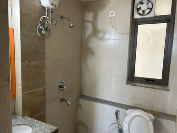Bathroom in 2 BHK Apartment at Unitech Uniworld Gardens 2, Sector 47 – for Rent