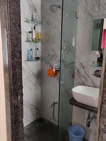 Bathroom in 2 BHK Apartment at Bandra West – for Rent