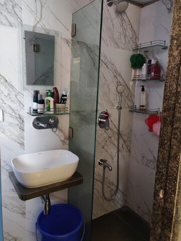 Bathroom in 2 BHK Apartment at Bandra West – for Rent