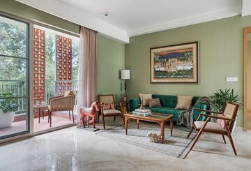 Living Room in 3.5 BHK Apartment at Vista Spaces Visista, Yelahanka – for Sale