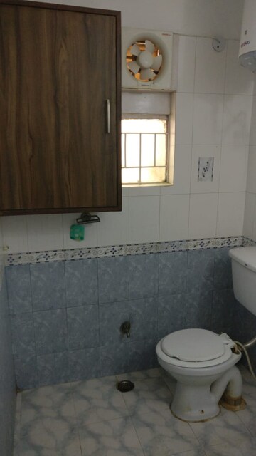 Bathroom in 3 BHK Apartment at Vasant Kunj – for Rent