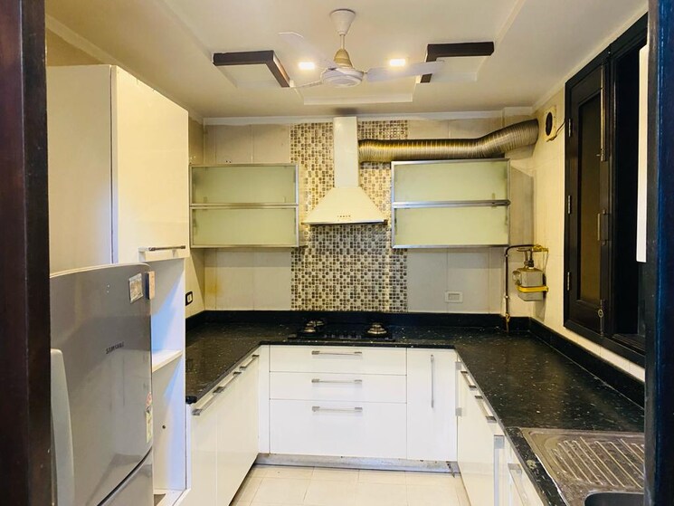 Kitchen, greater kailash part 3 3 Bedroom 2000 Sq.Ft. Apartment In Greater Kailash Part 3 Delhi 9030685