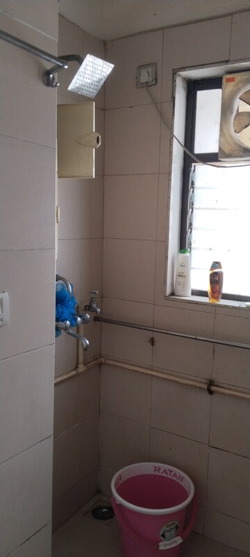 Bathroom in 2 BHK Apartment at Orbit Terrace, Lower Parel – for Rent