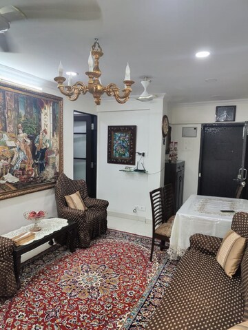 Living Room in 1 BHK Apartment at Bandra West – for Rent