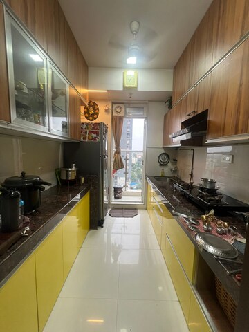 Kitchen in 1 BHK Apartment at Ashar Aria, Kalwa – for Sale