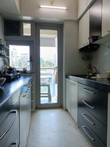 Kitchen in 3 BHK Apartment at Santacruz West – for Rent