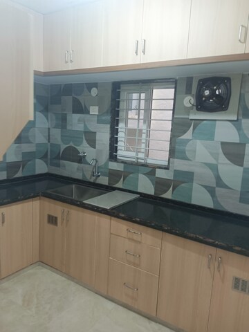 Kitchen in 1 BHK Builder Floor at Hsr Layout – for Rent
