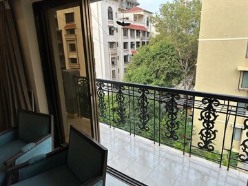 Balcony in 3 BHK Apartment at Khar West – for Rent
