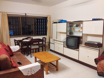 Living Room in 1 BHK Apartment at Bandra West – for Rent