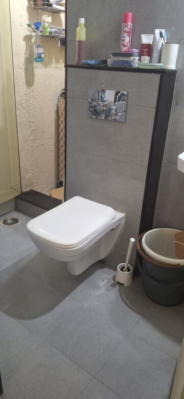 Bathroom in 1 BHK Apartment at Ghansoli – for Rent