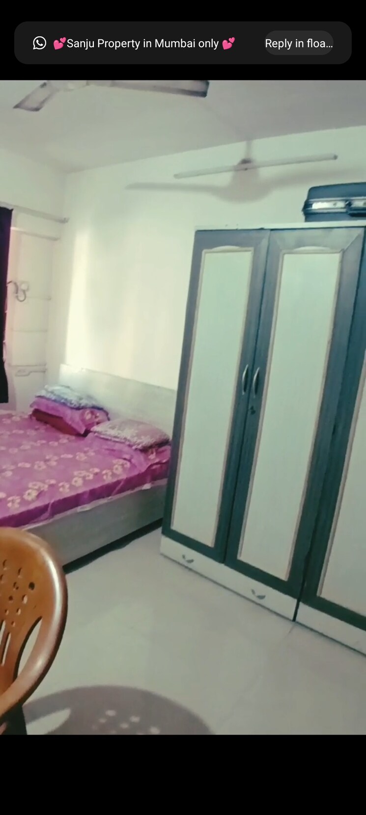 Bedroom, bhoomi-gokul 1 Bedroom 400 Sq.Ft. Apartment In Goregaon East Mumbai 9030855