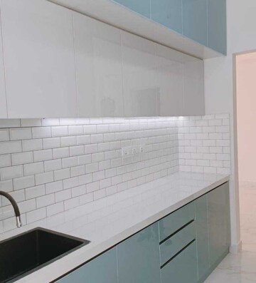 Kitchen in 3 BHK Apartment at Mantri Lithos, Thanisandra – for Rent