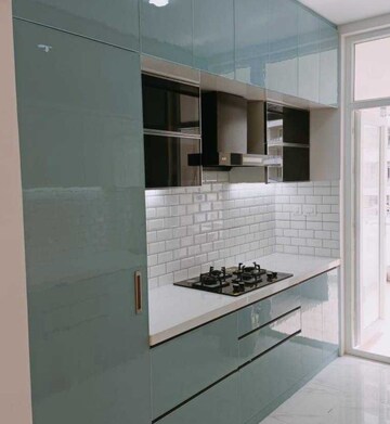 Kitchen in 3 BHK Apartment at Mantri Lithos, Thanisandra – for Rent