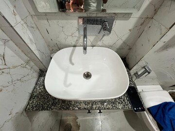 Bathroom in 2 BHK Builder Floor at Saket – for Rent