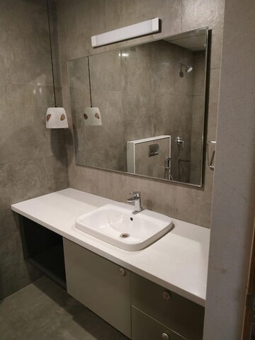 Bathroom in 4 BHK Apartment at SNN Clermont, Hebbal – for Rent