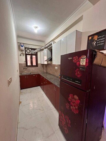 Kitchen in 3 BHK Apartment at Freedom Fighters Enclave – for Rent