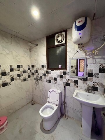 Attached Bathroom in 3 BHK Apartment at Freedom Fighters Enclave – for Rent