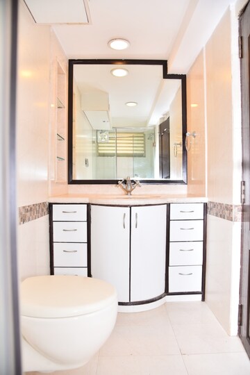 Bathroom in 2 BHK Apartment at VK Varsha Apartments, Sadashiva Nagar – for Sale