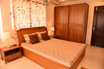 Bedroom in 2 BHK Apartment at VK Varsha Apartments, Sadashiva Nagar – for Sale