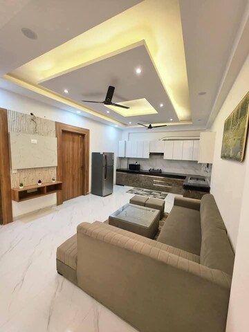 Living Room in 2 BHK Apartment at Freedom Fighters Enclave – for Rent