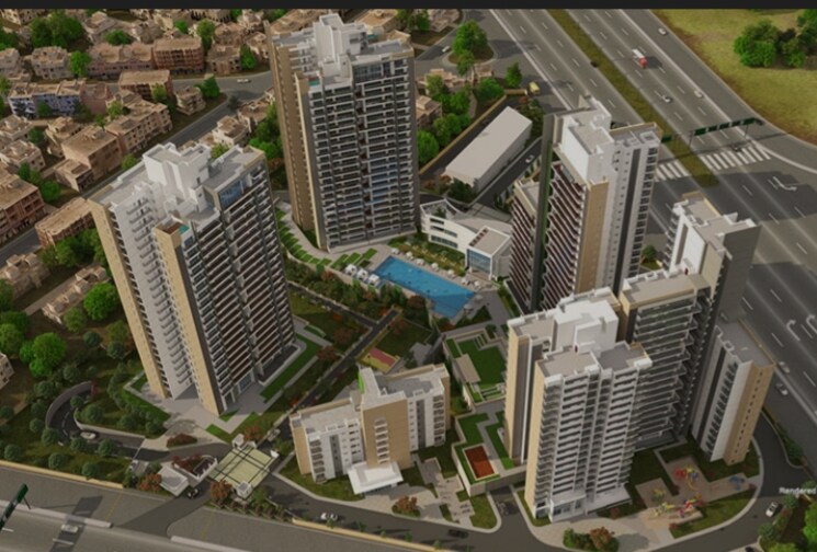 Exterior View, tata-gurgaon-gateway 2.5 Bedroom 1580 Sq.Ft. Apartment In Sector 112 Gurgaon 9031130