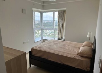 Bedroom in 2 BHK Apartment at Bhartiya Nikoo Homes Phase 2, Thanisandra Main Road – for Rent
